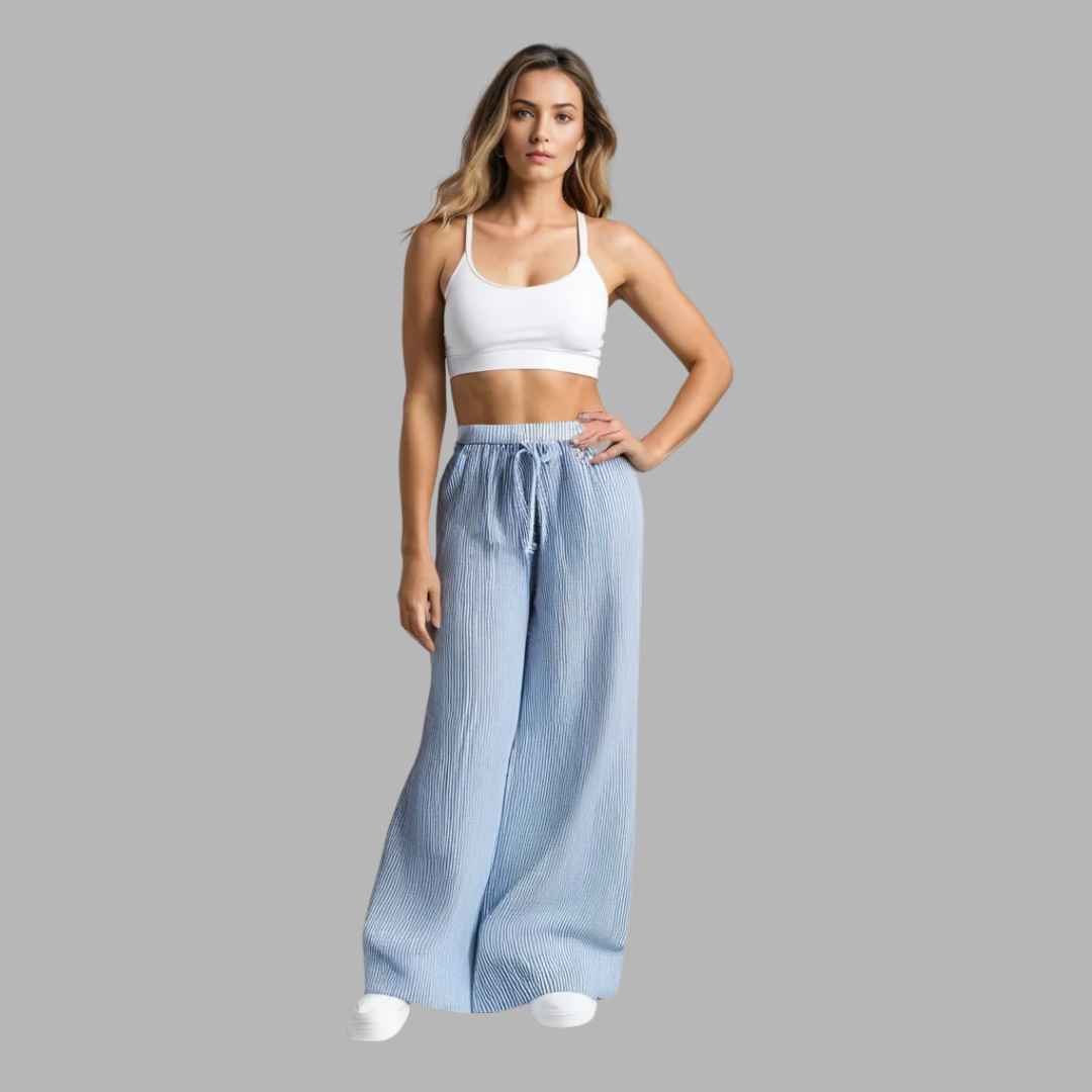 Elise | Stripete Vide Bukser