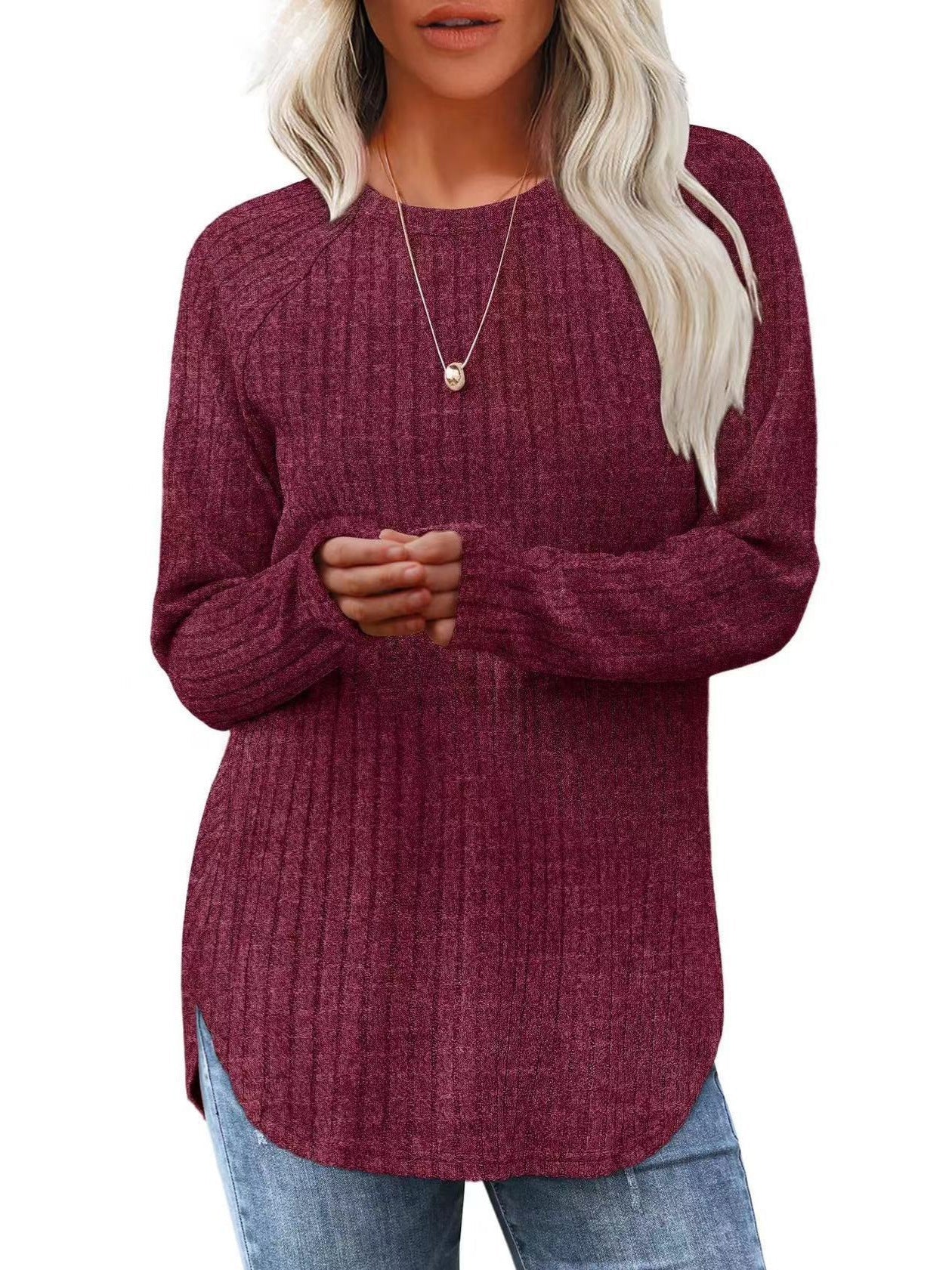 Dame Casual Pullover Genser
