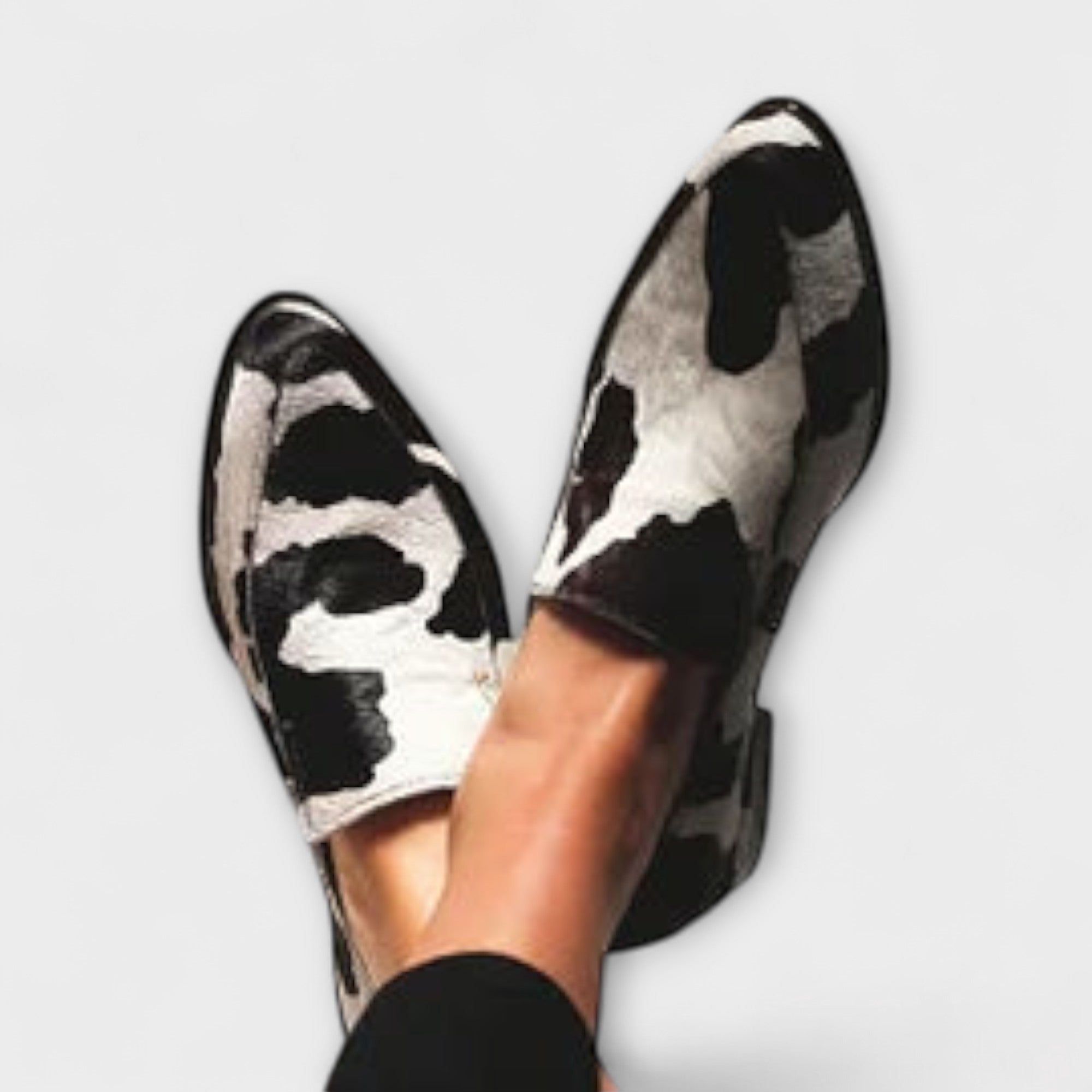 Aveline | Trendy loafers med unikt mønster